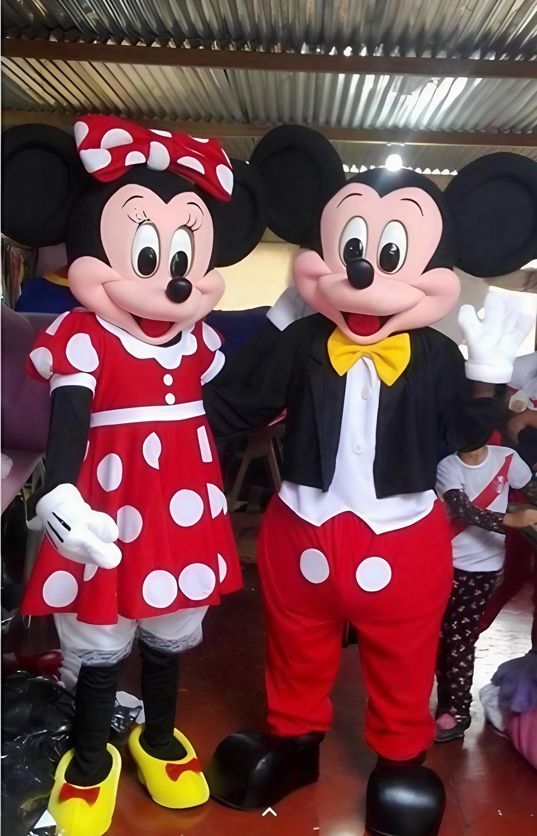 Deluxe Minnie and Mickey Mouse Mascots for Birthdays and Parties - Etsy