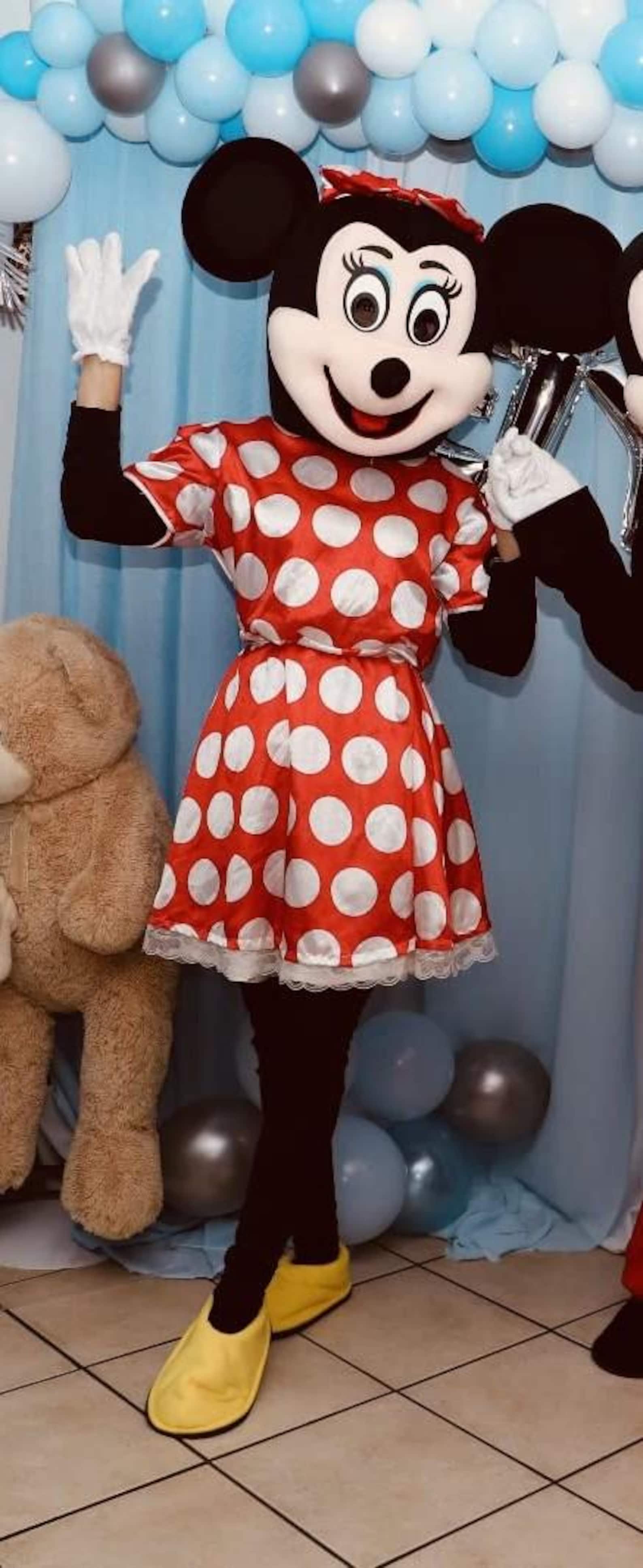 Minnie Mouse Mascot for Birthdays and Parties - Etsy