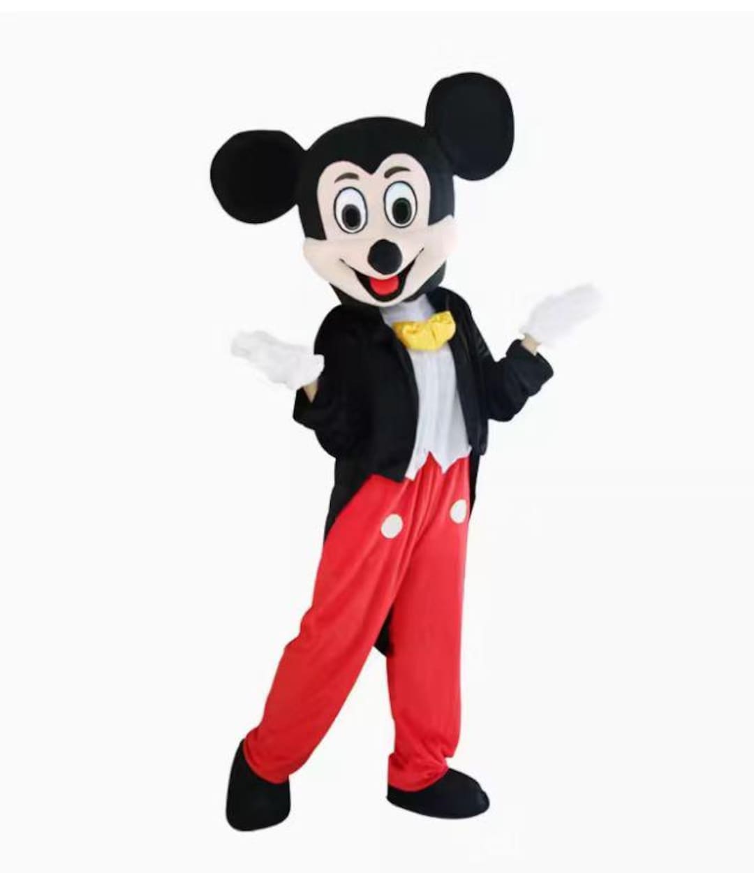 Mickey Mouse Mascot for Birthdays and Parties - Etsy