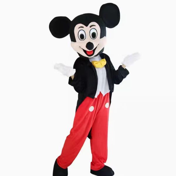 Mickey Mouse Mascot Costume - Etsy