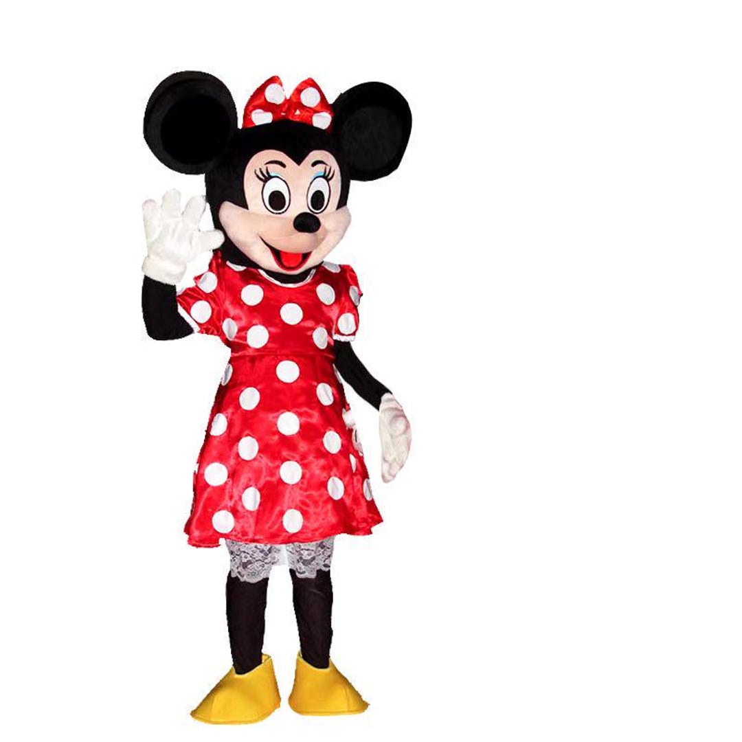Minnie Mouse Mascot for Birthdays and Parties - Etsy