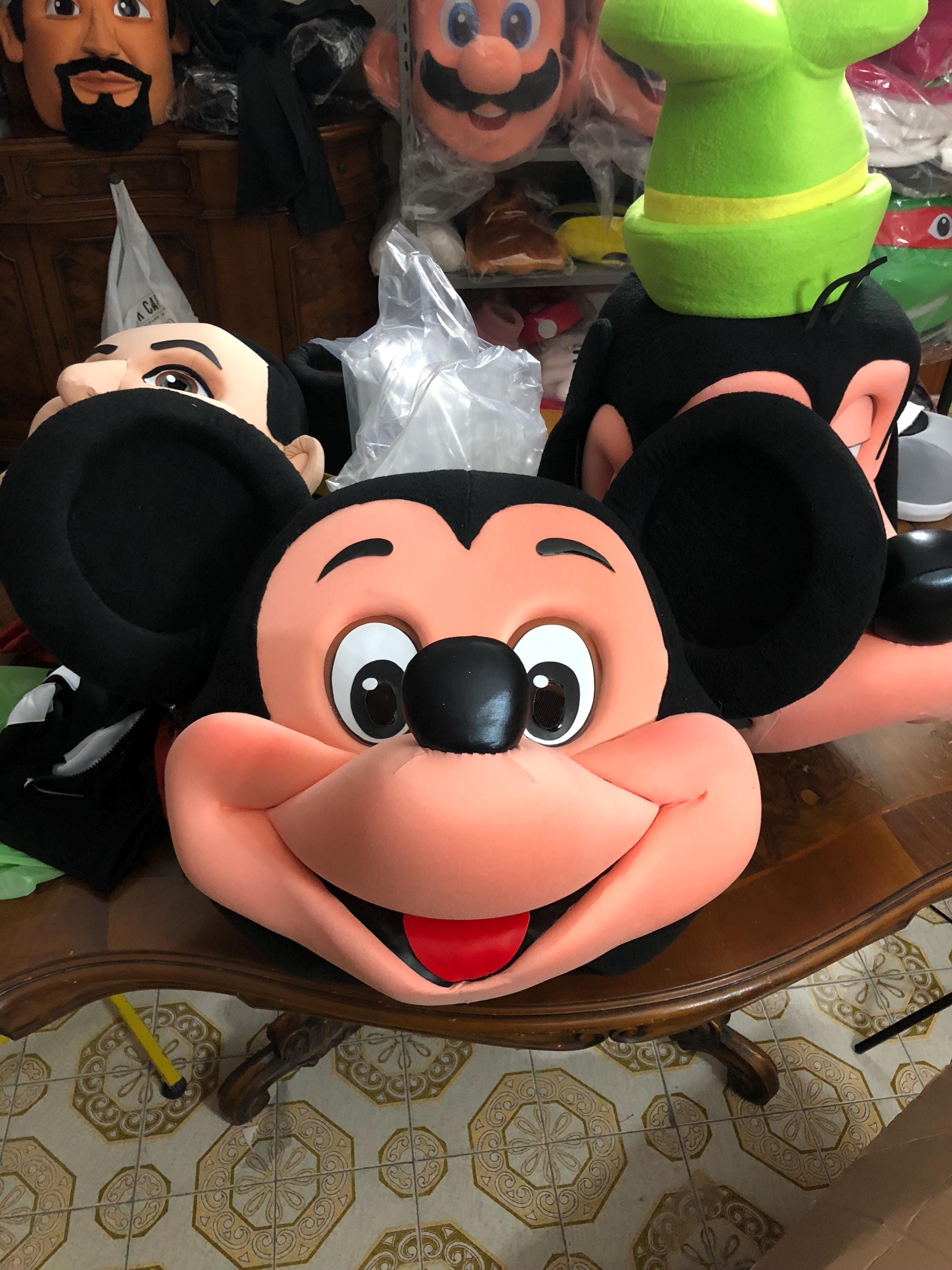Mickey Mouse Mascot for Birthdays and Super Deluxe Parties - Etsy