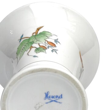 Herend Vase - Vintage Rose Hips Pattern Floral Vase - Hand-Painted Porcelain Collectible Urn