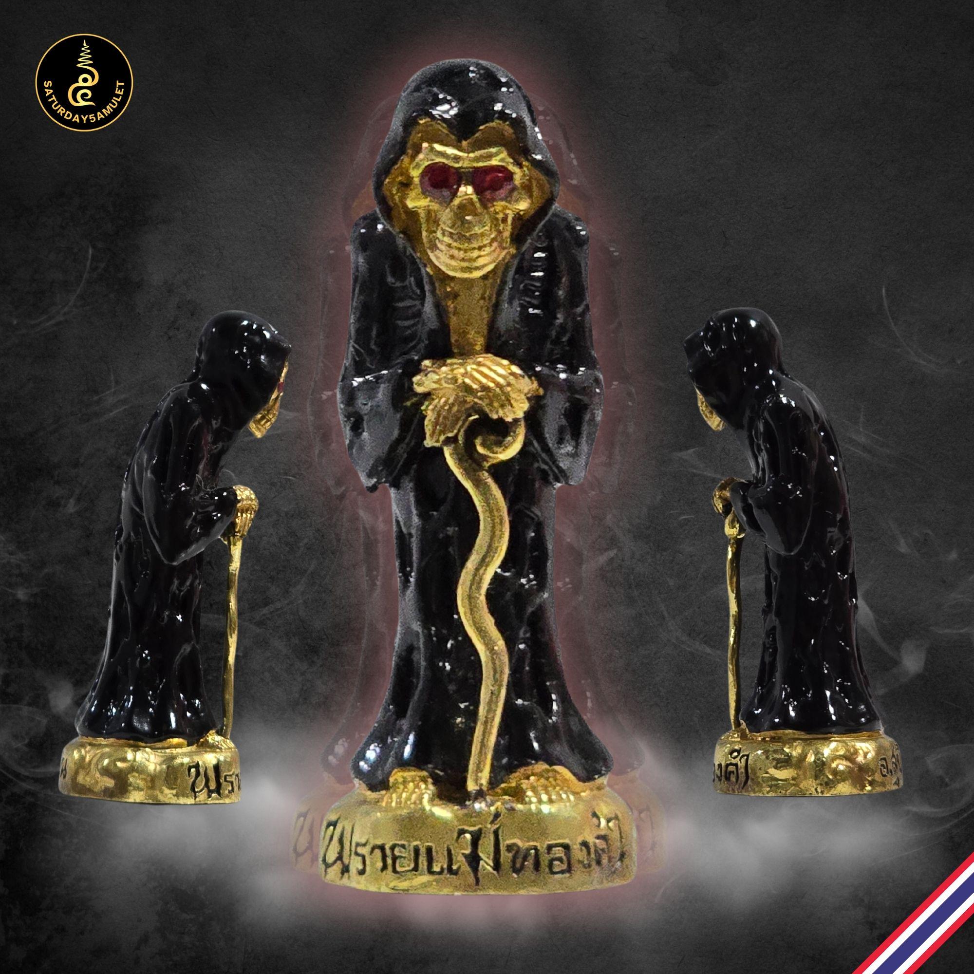Prai Mae Thongkam Amulet: Thai Luck Charm by Ajarn Subin - Etsy