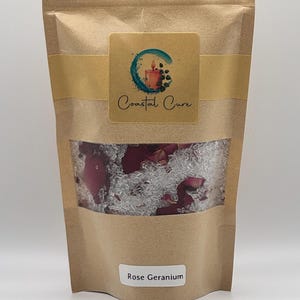 Rose Geranium Bath Salts