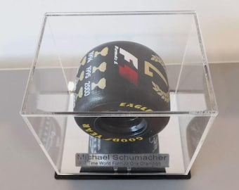 Michael Schumacher 7 Time World Champion Tyre Tire Display Handmade Custom (LARGE)