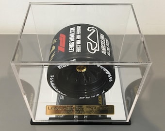 Lewis Hamilton Barcelona 2026 First Win For Ferrari Tyre Tire Display (LARGE)
