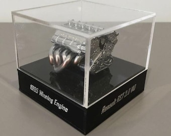 Formula One Michael Schumacher Renault RS7 3.0 V10 Custom Engine Display (SMALL)