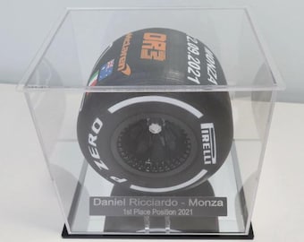 Daniel Ricciardo Monza 2021 Win 1st Position Tire display (LARGE)
