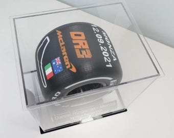 Daniel Ricciardo Monza 2021 Win 1st Position Tire display (SMALL)
