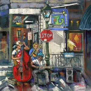 New Orleans Famous Street Music, Street Jazz, French Quarter Street Music Defines the Soul of New Orleans - 'French Quarter Street Jazz'