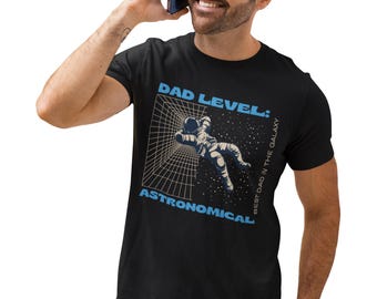 Astronaut Dad T-Shirt - Bester Vater des Universums