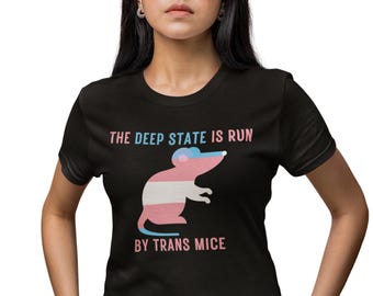 Trans Mice Political Humor Tee: Unisex Jersey Short Sleeve