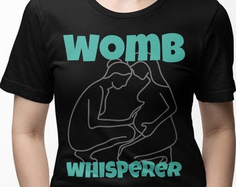 Barnmorska Doula T-shirt: Förlossningsstödjande kläder