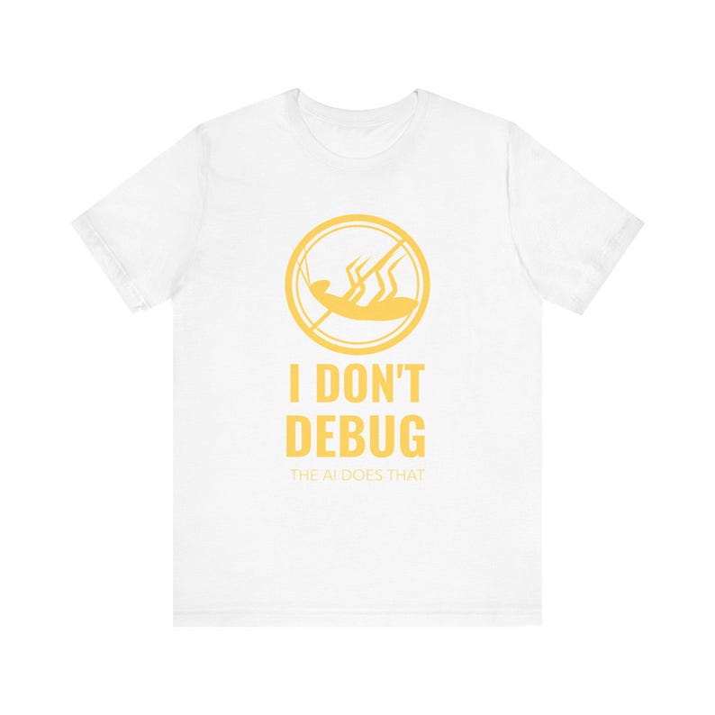 AI Debugging Coder Tee - Funny Software Engineer Shirt image 3