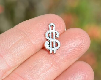 dollar sign croc charm