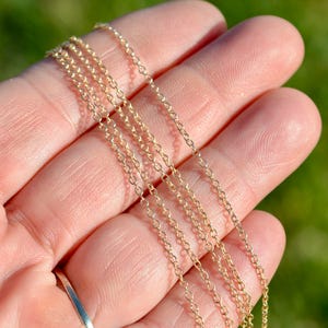 5 Meters Rose Gold Plated Chain C1001