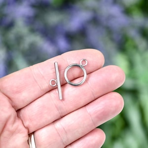 BULK 20 Sets of Stainless Steel Toggle Clasps   F532