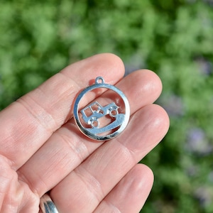 BULK 20  Off Road Vehicle Silver Plated Charms SC2439