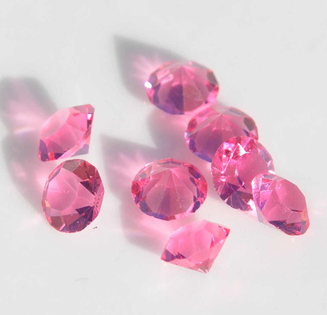 1 Memory Locket Sparkling Pink Crystals FL188 | Etsy