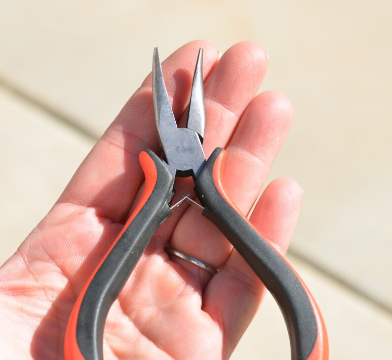Stainless Steel Bent Nose Pliers TL107 Etsy
