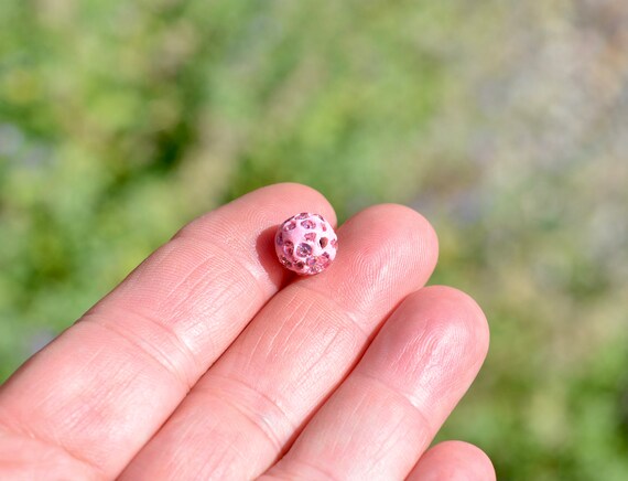 5 Pink Shamballa 10mm  Beads BD320