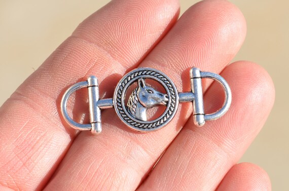 BULK 20 Glasses Connector Charms Antique Silver Tone SC4047