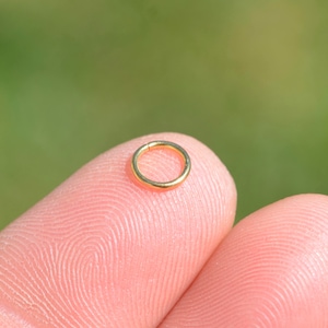 BULK 50 Gold Plated Stainless Steel 3mm Jump Rings F515