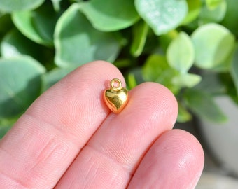 18ct Gold Small Heart Charm