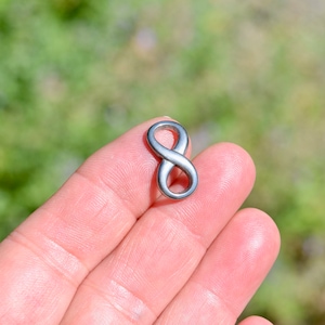 5  Infinity Stainless Steel 20mm Charms SC2142