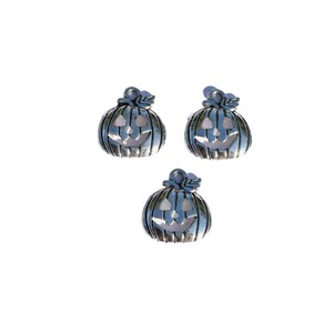 BULK 50 Pumpkin Jack O Lantern Silver Tone Halloween Charms SC6433 - Etsy