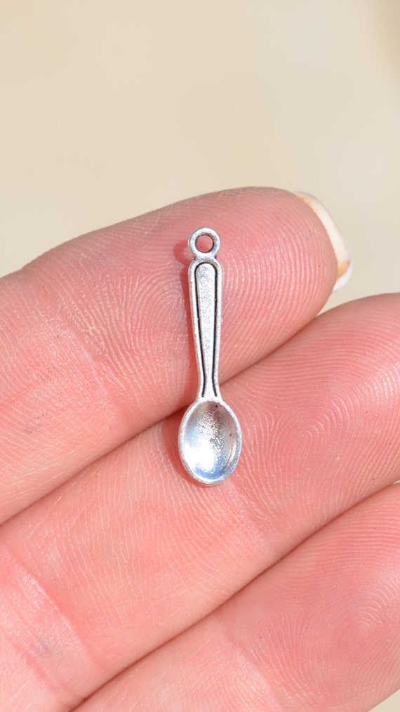 Charms Jewelry & Beauty Craft Supplies & Tools SCS100 50 spoon charms