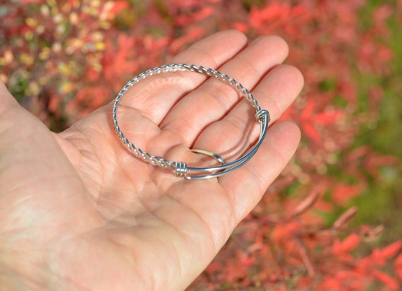 Dreaming Of Spring Triple Style Expandable Bangle Bracelet - American Made  Pewter Bracelets from Chubby Chico Charms