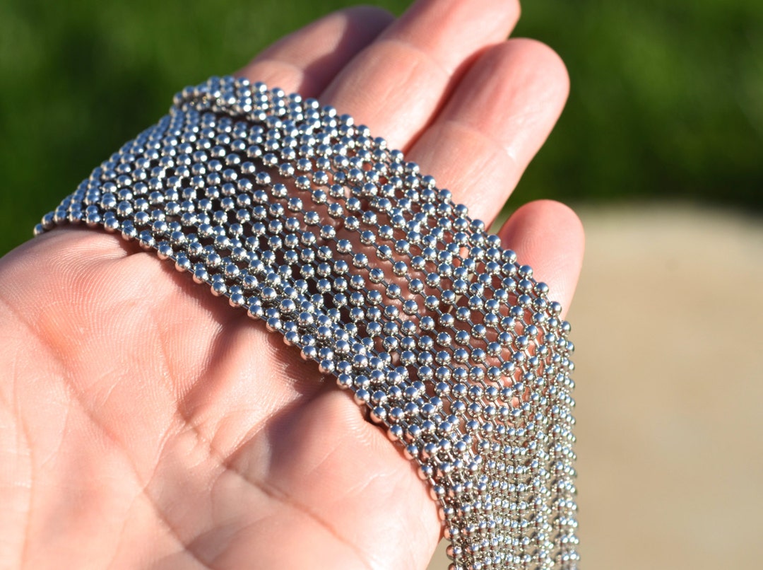 Ss Ball Chain 10 Meters Stainless Steel Ball Chain 2.4mm C922 - Etsy
