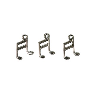AHANDMAKER 100 Stück 20 Stile Musik Charms Charm Anhänger Mit