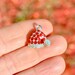 Rhinestone Santa Hat