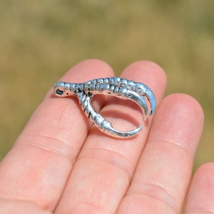 1  Bird Claw 3D Silver Tone Charm SC2856