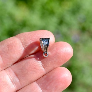 BULK 50 European Bails Silver Tone 14mm F265