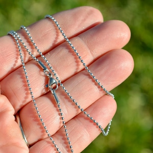 1 Stainless Steel 18&quot; Ball Chain 1.5mm C999