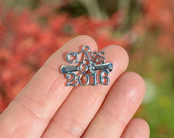 Charms for Bracelets and Necklaces Class Of 2016 Charm Charms for Bracelets and Necklaces Class Of 2016 Charm
