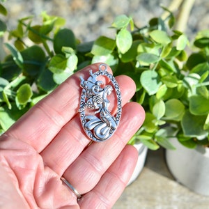 BULK 10  Fairy  Silver Tone Pendants SC5379