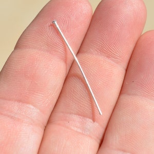 50 Stainless Steel 33mm Head Pins F219