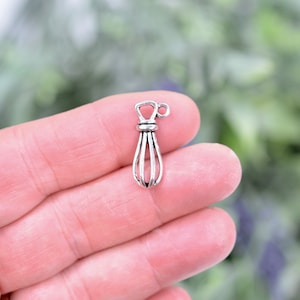1  Kitchen Whisk, Hand Mixer Silver Tone Charm SC2112