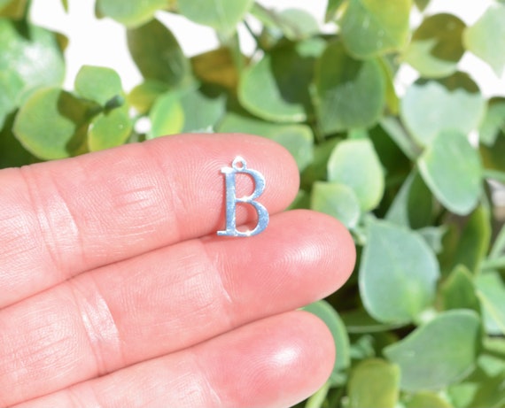 1 Stainless Steel Beta Greek Letter Charm SC7014 