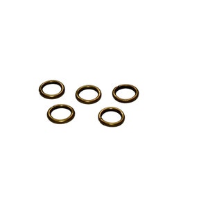 50  Bronze Tone 10mm  Jump Rings F484