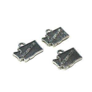 1 State of Washington Silver Tone Charm SC2141 image 3