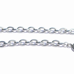 BULK 10 Stainless Steel Link 7.5 Charm Bracelets with a Toggle Clasp C947 image 6