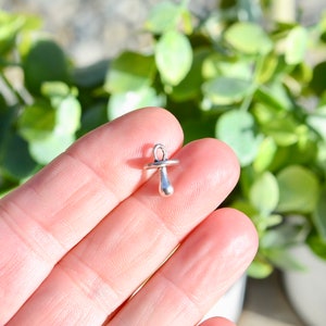 10 Baby Pacifier Silver Tone 3D Charms SC5038