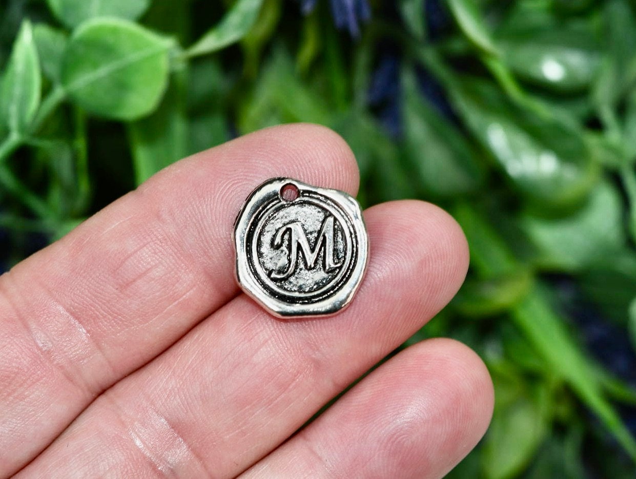 Personalized Initial Charms M