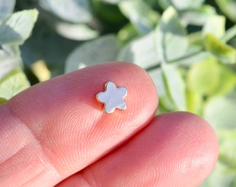 BULK 20 Gold Plated 6mm Tiny Star Shaped Beads  BD233